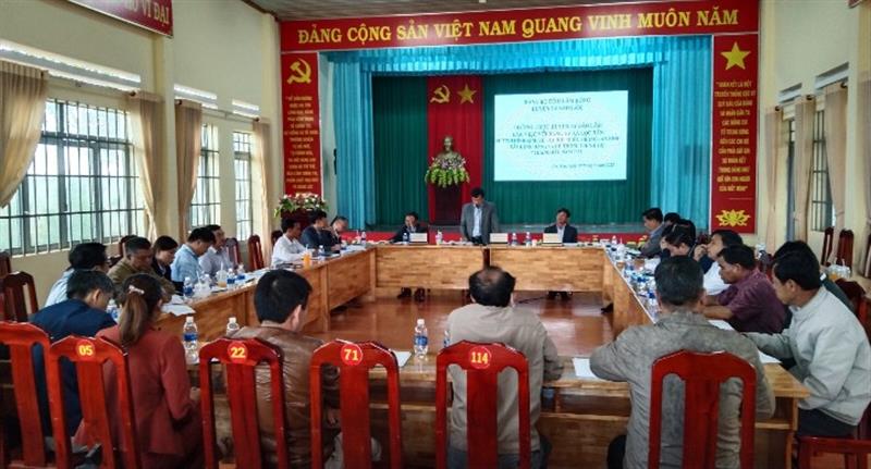 Toàn cảnh buổi làm việc