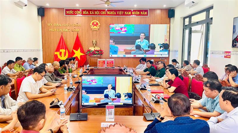 Toàn cảnh buổi lễ phát động