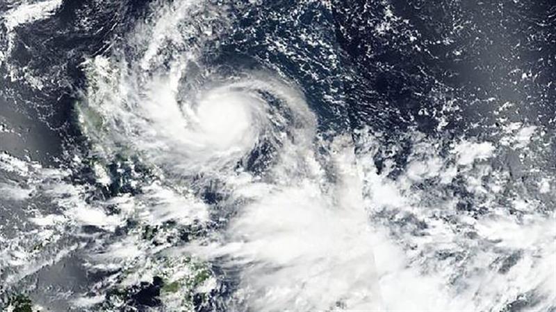 Hình ảnh bão chụp từ vệ tinh (Ảnh: NASA)