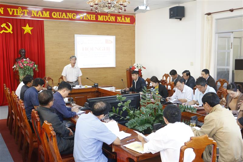 Đồng chí Hoàng Trọng Hiền - TUV, Bí thư Huyện ủy - Kết luận hội nghị