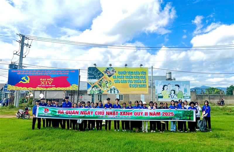 Ra quân Ngày chủ nhật xanh lần thứ 2 năm 2025