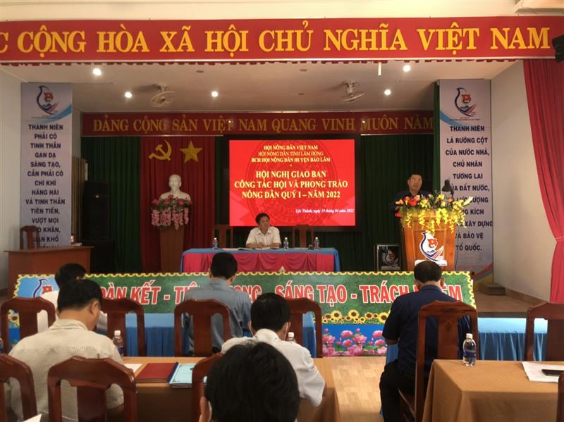 Toàn cảnh Hội nghị giao ban 