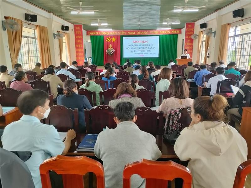 Toàn cảnh lớp tập huấn