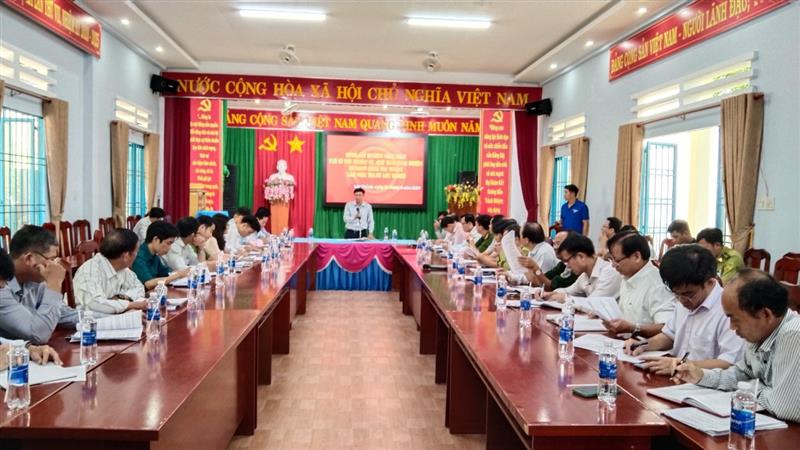 Toàn cảnh buổi làm việc