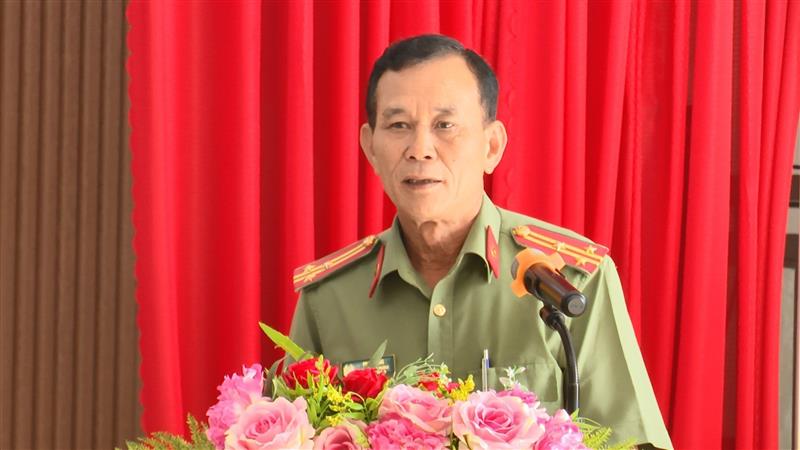 Thượng tá Phạm Vàng – Phó trưởng phòng Bảo vệ chính trị nội bộ Công an tỉnh Lâm
