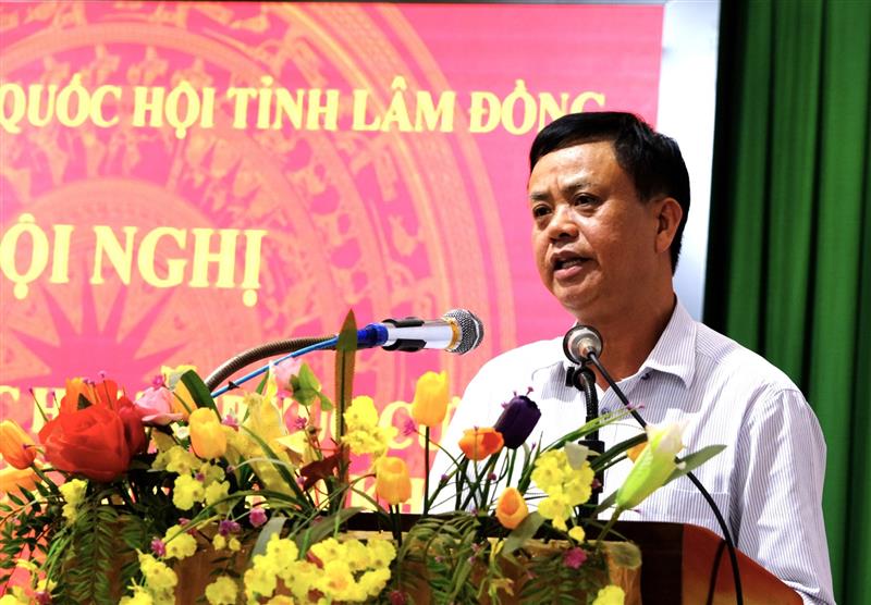 ông Đồng Văn Trường - Phó Chủ tịch UBND huyện Bảo Lâm 
