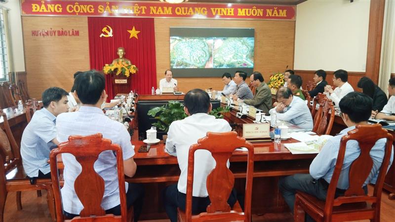 Toàn cảnh buổi làm việc