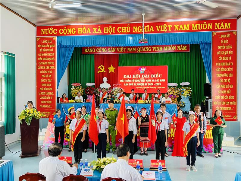 Quang cảnh ĐH xã Lộc Nam