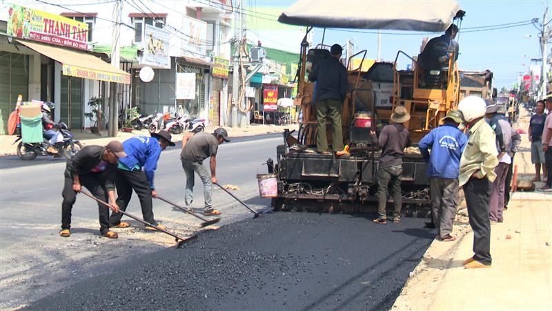 Các công trình thi công đảm bảo tiến độ, chất lượng