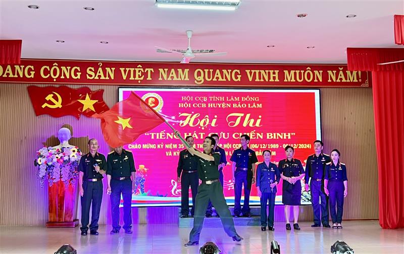 Tiết mục văn nghệ tại Hội thi