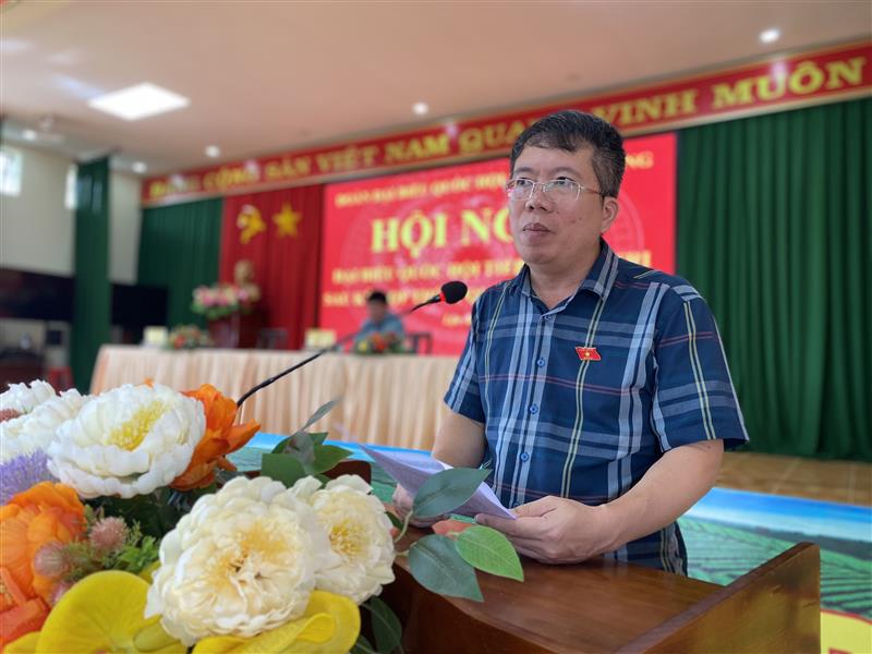 Ông  Nguyễn Văn Hiển - Viện trưởng Viện Nghiên cứu lập pháp của Quốc hội