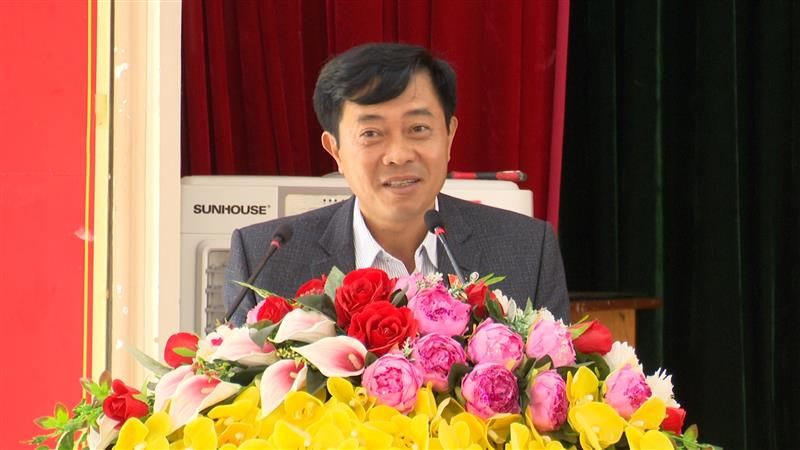 Đ/C Nguyễn Trung Kiên – TUV – Bí thư huyện ủy – CT HĐND huyện Kết luận Hội nghị