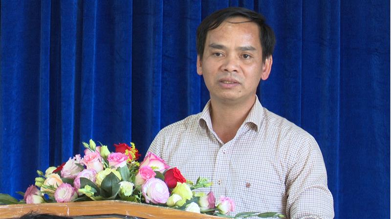 Đồng chí Đa Cát Vinh - TUV - Chủ tịch Hội Nông dân tỉnh Lâm Đồng.