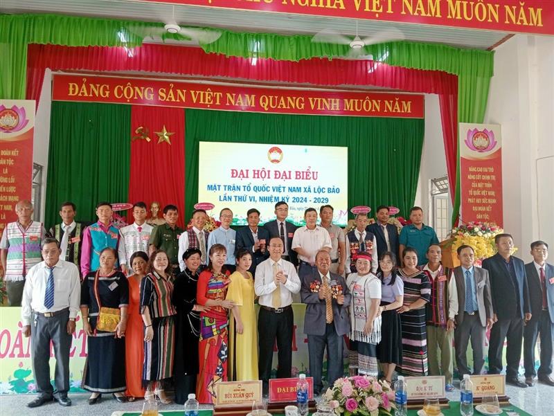 Ban chấp hành MTTQ xã Lộc Bảo ra mắt